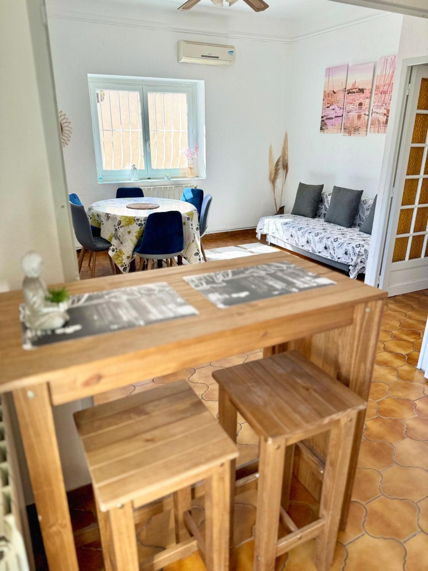 Maison Confort & Silence, Jardin & Barbecue Марсилия Екстериор снимка